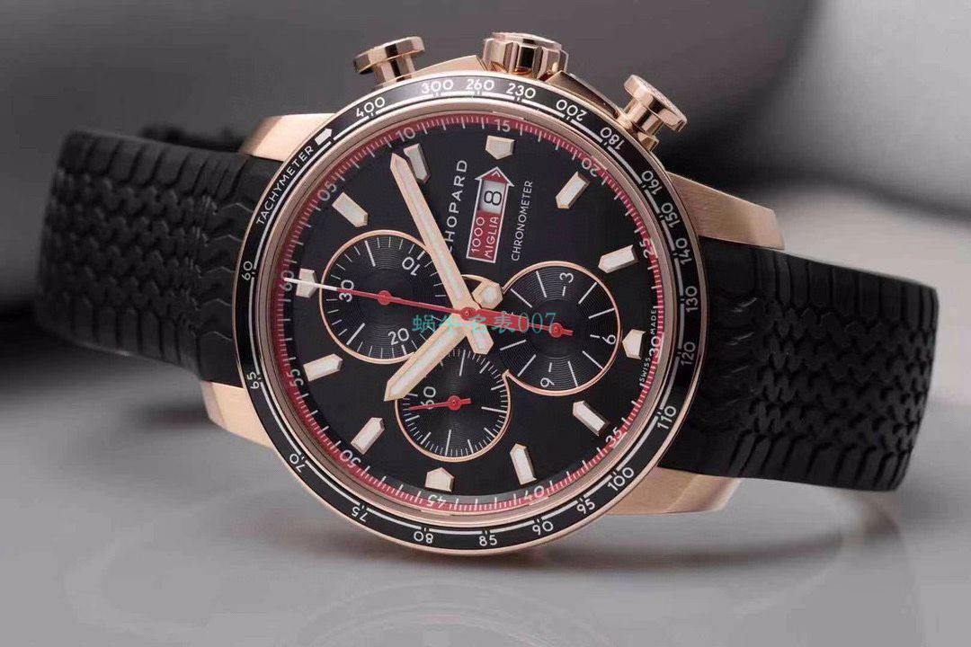 【视频评测】V7厂萧邦经典赛车系列一比一复刻高仿手表161293-5001腕表 