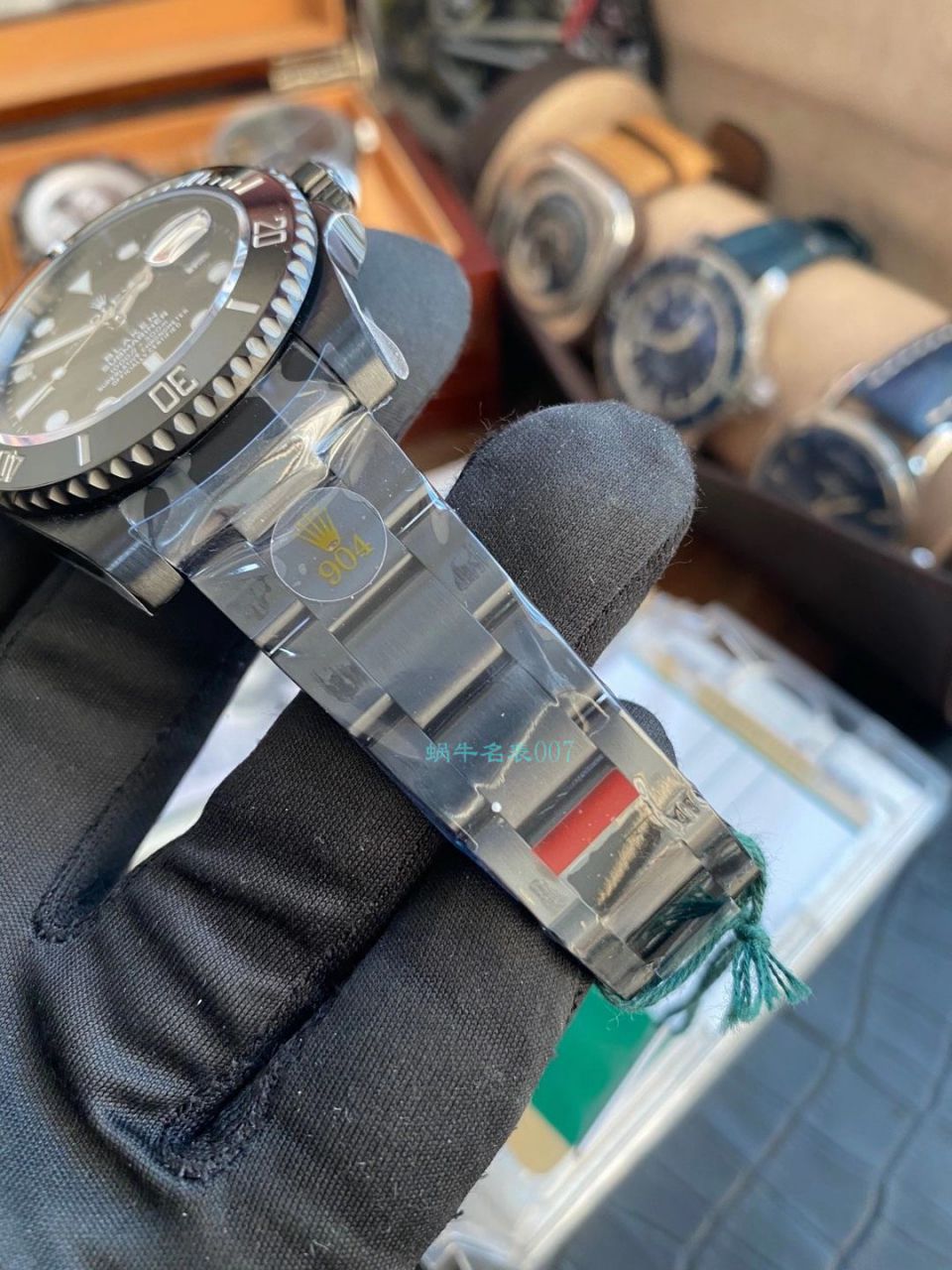 V6厂魔改装劳力士黑水鬼暗夜黑特别版复刻高仿BLAKEN 116610LN SUBMARINER DATE手表 / R672