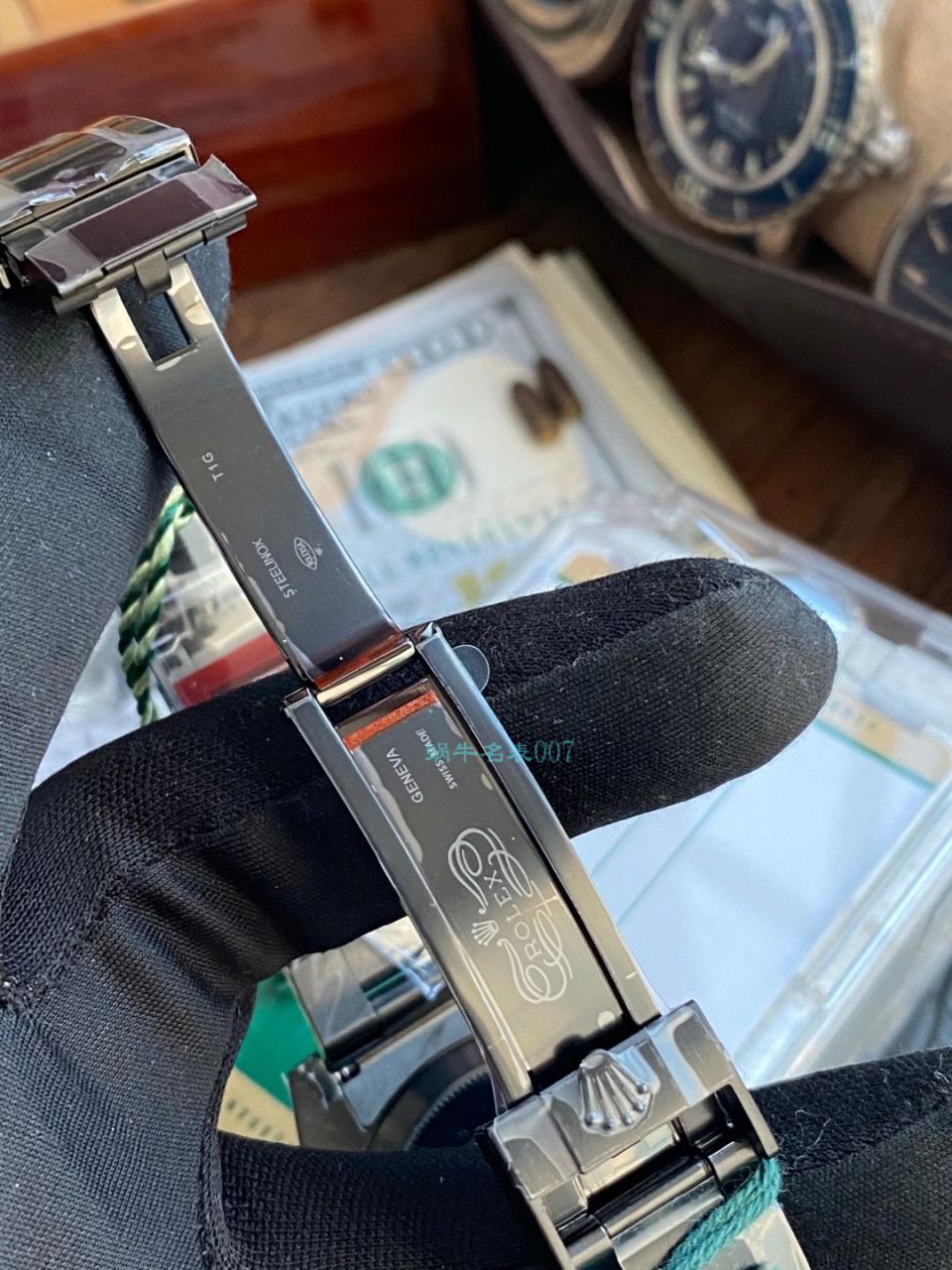 V6厂魔改装劳力士黑水鬼暗夜黑特别版复刻高仿BLAKEN 116610LN SUBMARINER DATE手表 / R672