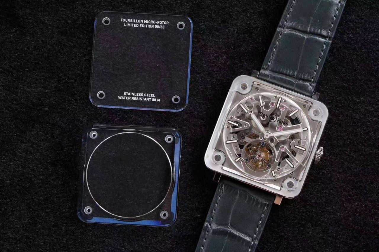 BBR厂柏莱士EXPERIMENTAL超A复刻高仿陀飞轮手表BRX2-MRTB-SK-ST腕表 / BR038