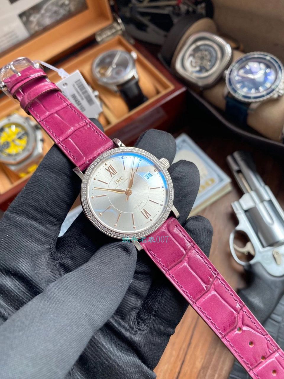 V7厂万国柏涛菲诺女装1比1复刻高仿手表IW458112腕表 / WG586