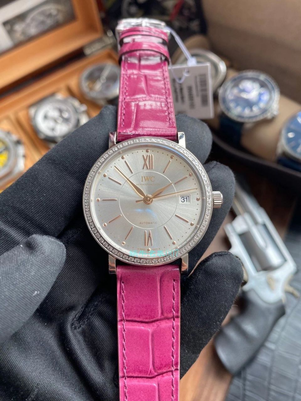 V7厂万国柏涛菲诺女装1比1复刻高仿手表IW458112腕表 / WG586