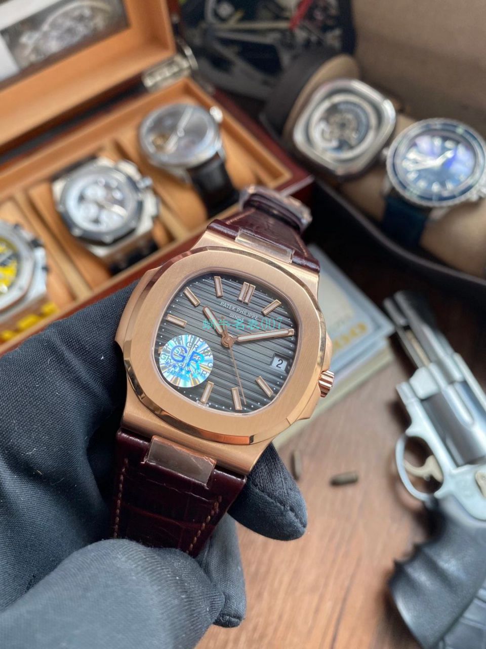 GR厂V2版本1比1顶级复刻手表百达翡丽鹦鹉螺5711/1A-010腕表 / BD352