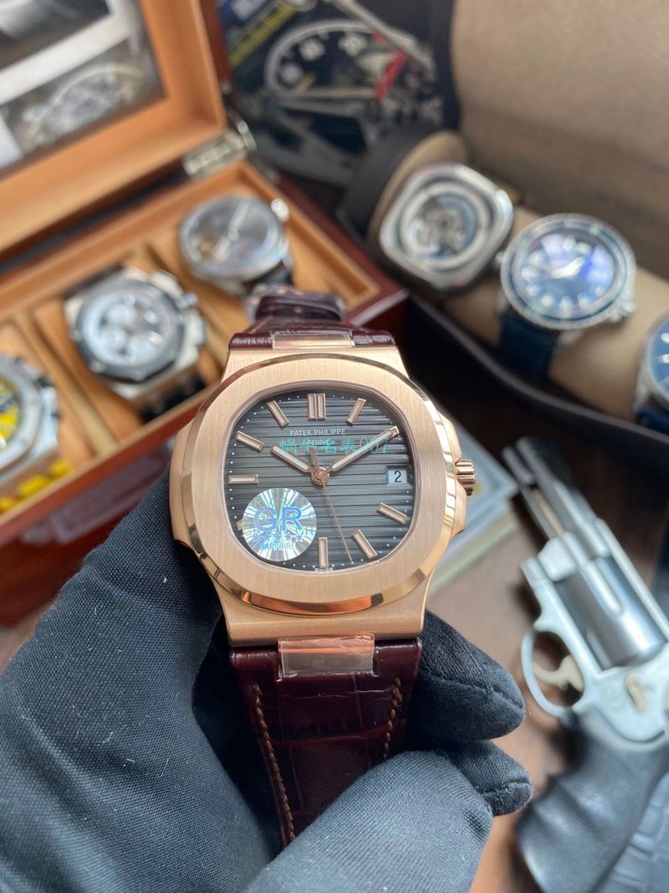 GR厂V2版本百达翡丽鹦鹉螺运动优雅超A高精仿手表5711/1R-001腕表 / BD351