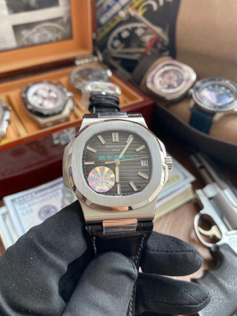 GR厂V2版本百达翡丽鹦鹉螺运动优雅超A高精仿手表5711/1R-001腕表 / BD351