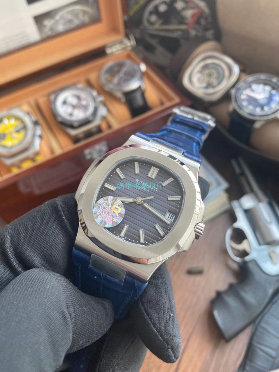 GR厂V2版百达翡丽运动优雅鹦鹉螺超A顶级高仿手表5711/1A 010腕表 / BD350