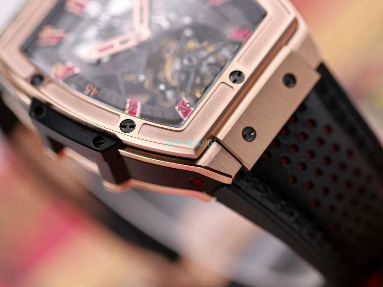 V9厂宇舶MASTERPIECE陀飞轮超A1比1高精仿手表906.OX.0123.VR.AES13腕表 / YB108