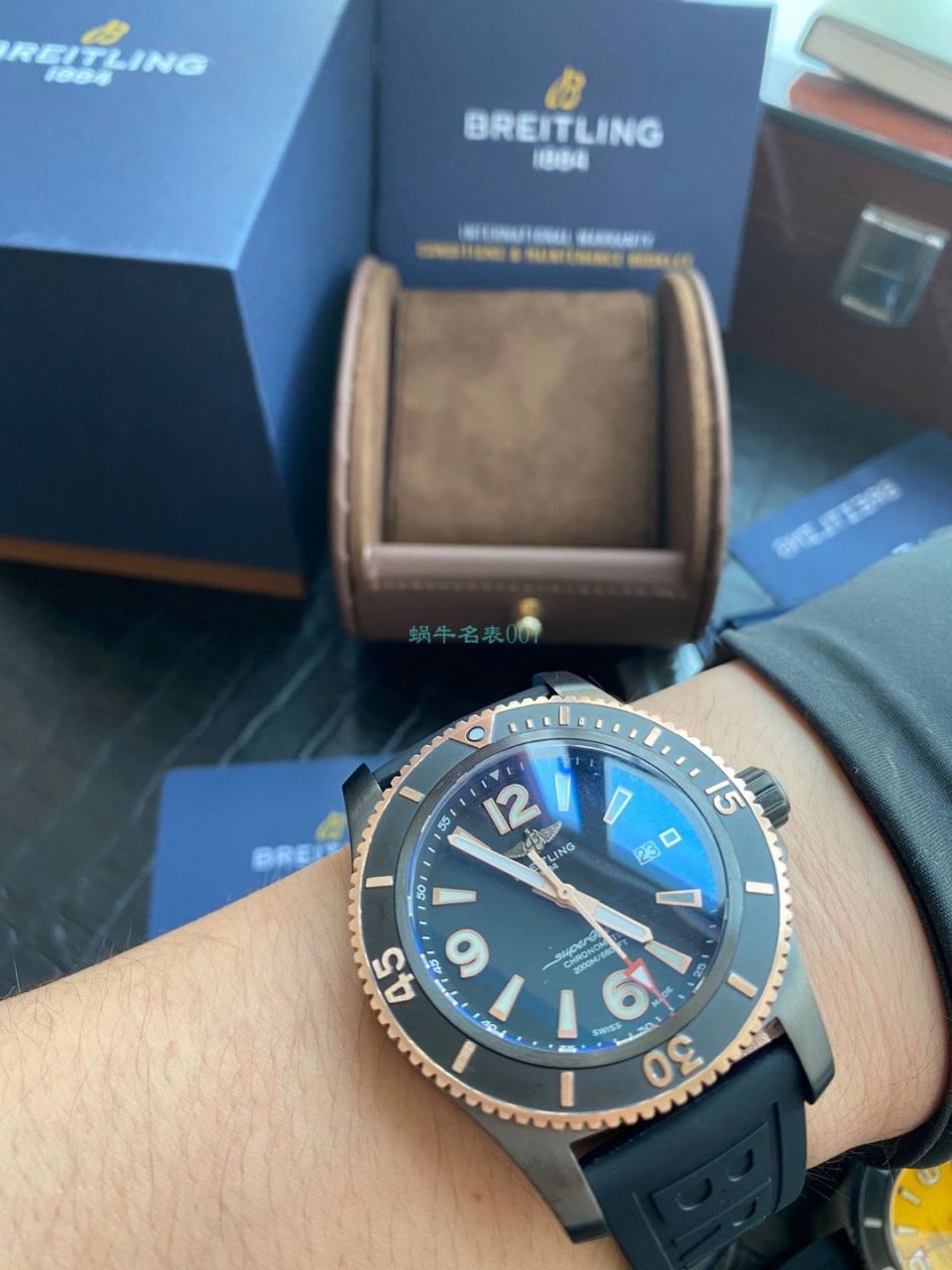 【渠道原单】百年灵超级海洋系列M17368D71I1S1腕表 / BL200