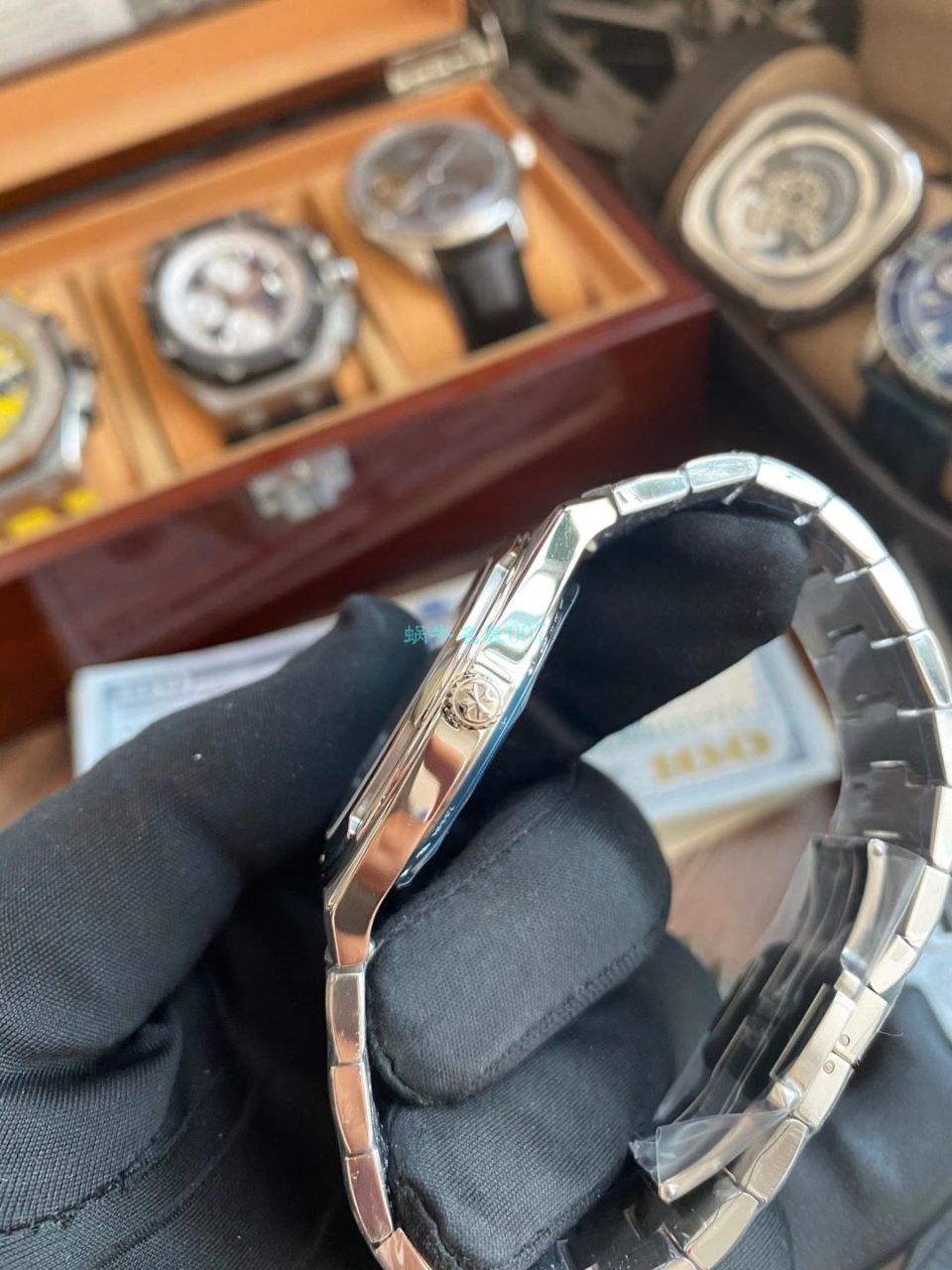 XF厂江诗丹顿纵横四海1比1复刻高仿手表海外超薄2000v黑面 / JS233