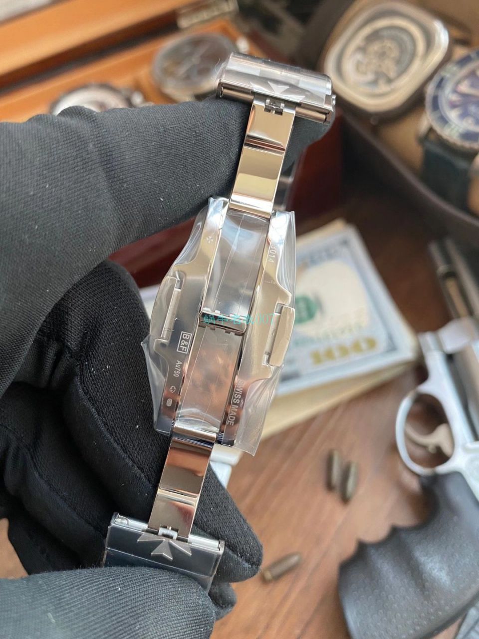 XF厂江诗丹顿纵横四海1比1复刻高仿手表海外超薄2000v黑面 / JS233