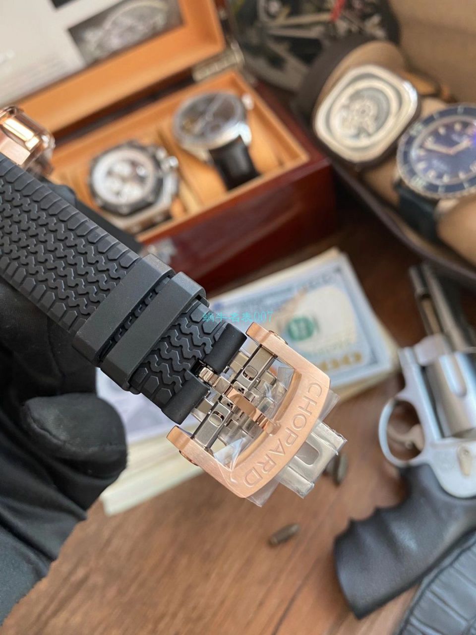 【视频评测】V7厂萧邦经典赛车系列一比一复刻高仿手表161293-5001腕表 