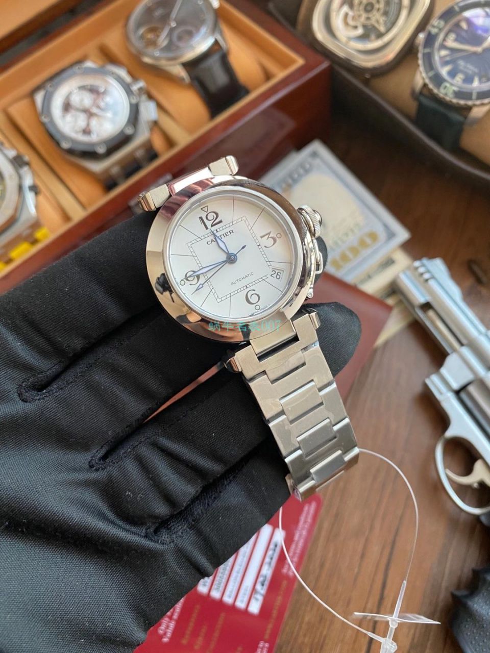 【高品质的复刻高仿手表】V9厂卡地亚帕莎女表W31074M7，W31075M7，WSPA0013腕表 / K319