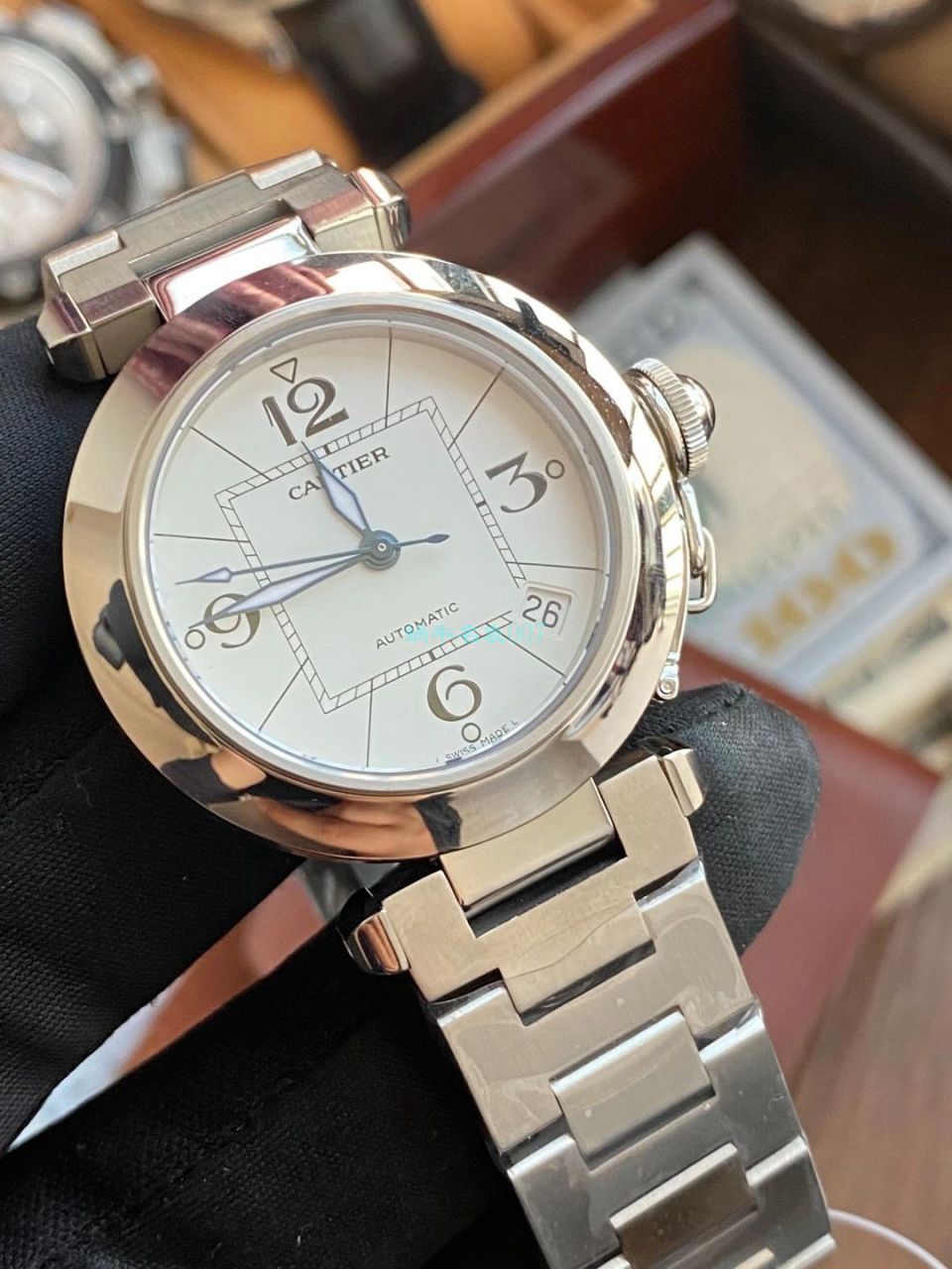 【高品质的复刻高仿手表】V9厂卡地亚帕莎女表W31074M7，W31075M7，WSPA0013腕表 / K319