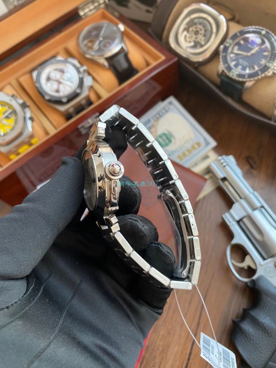 【高品质的复刻高仿手表】V9厂卡地亚帕莎女表W31074M7，W31075M7，WSPA0013腕表 / K319