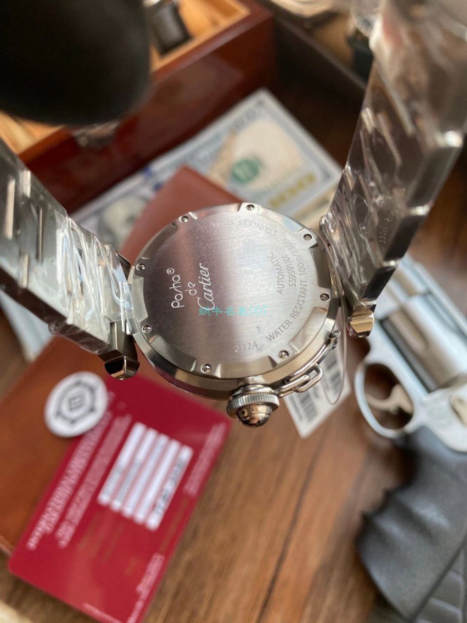 【高品质的复刻高仿手表】V9厂卡地亚帕莎女表W31074M7，W31075M7，WSPA0013腕表 / K319