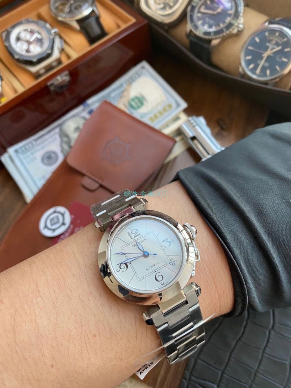 【高品质的复刻高仿手表】V9厂卡地亚帕莎女表W31074M7，W31075M7，WSPA0013腕表 / K319