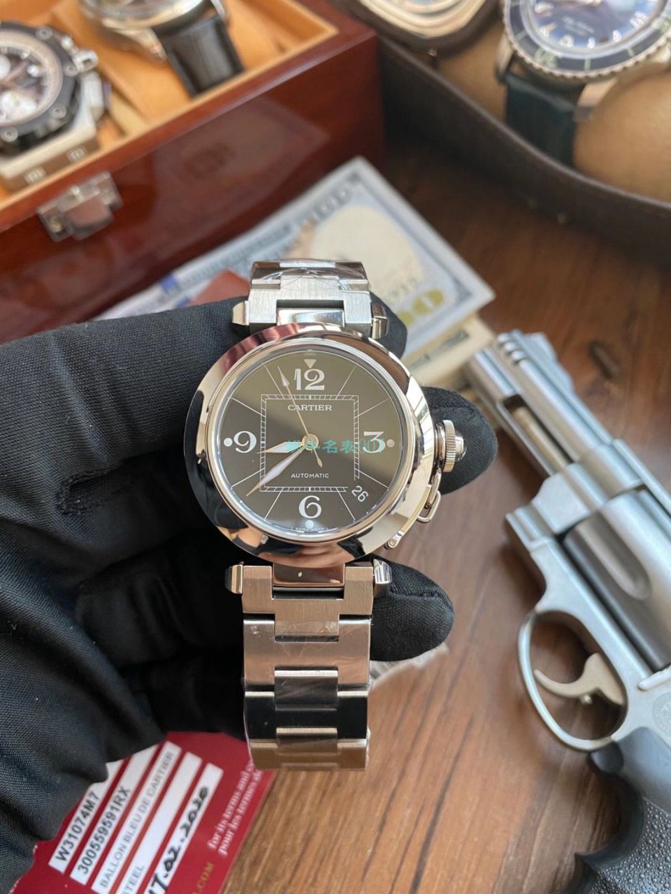 【高品质的复刻高仿手表】V9厂卡地亚帕莎女表W31074M7，W31075M7，WSPA0013腕表 / K319