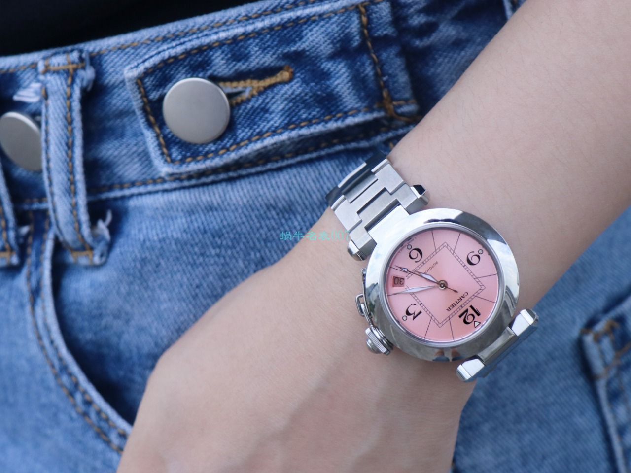 【高品质的复刻高仿手表】V9厂卡地亚帕莎女表W31074M7，W31075M7，WSPA0013腕表 / K319