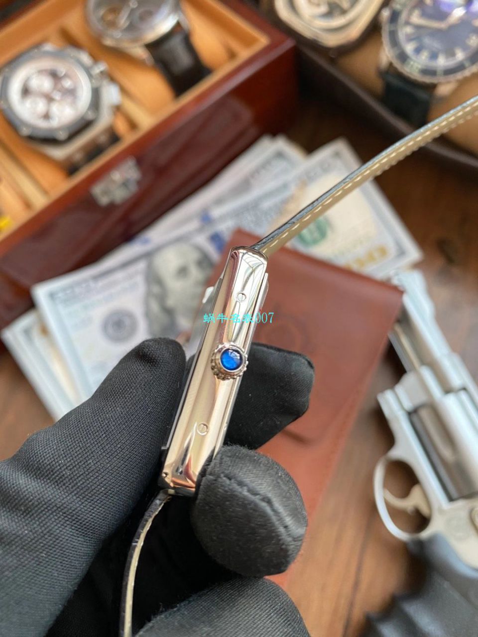 V9厂卡地亚坦克系列1比1复刻高仿手表W5200026（超大号）腕表 / K313