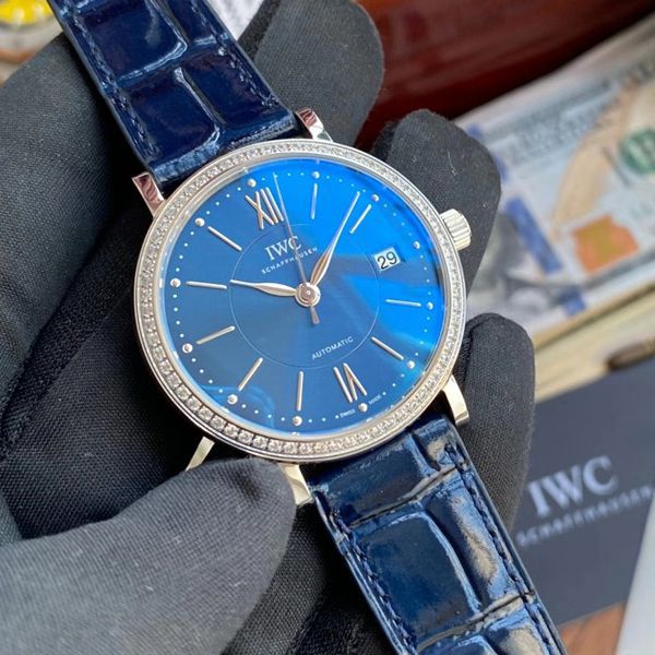 【视频评测万国哪家复刻表做的最好】V7厂IWC高仿万国柏涛菲诺女装IW458111腕表