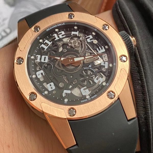 V9理查德米勒Richard Mille RM 63-01一比一顶级精仿手表 Dizzy Hands男装自动机械腕表