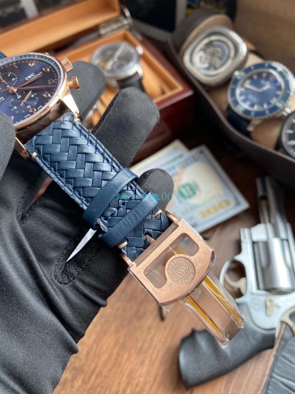 【视频评测】YL厂万国背透葡计一比一顶级高仿复刻手表IW371614腕表 / WG603