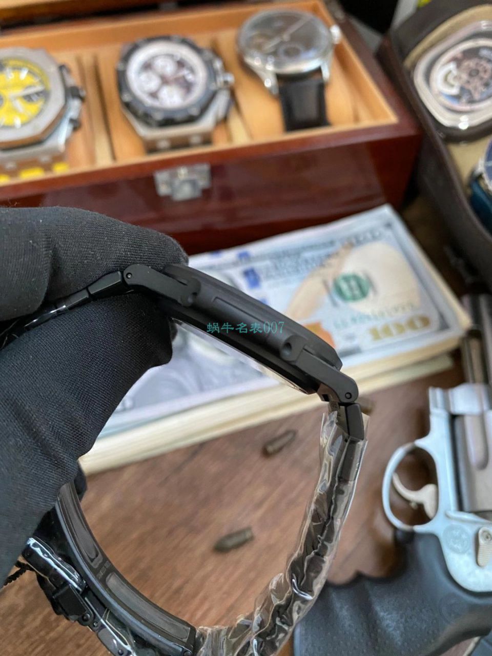 PPF厂V4 DCL版(金刚石碳涂层表壳)百达翡丽鹦鹉螺1比1超级复刻手表5711/1A-010 / BD360