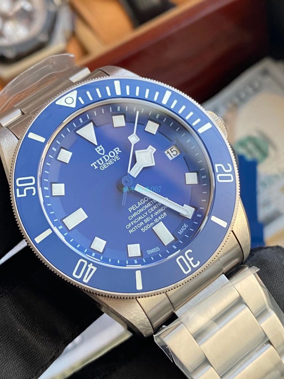 XF厂帝舵蓝面战斧一比一超A高仿手表PELAGOS系列25600TB腕表 / DT076