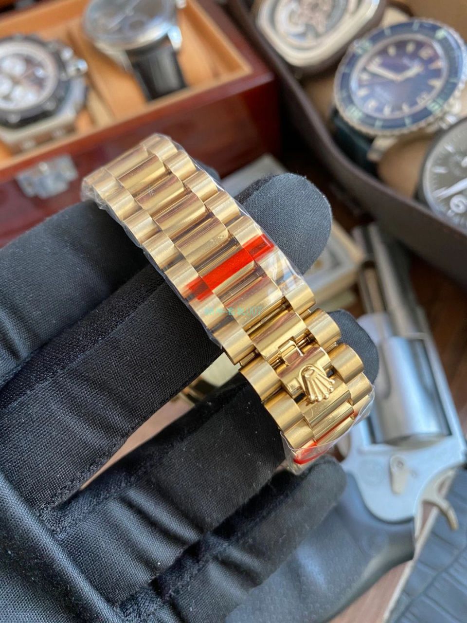 劳力士特别版极简星期日历型day-date顶级复刻高仿无字天书腕表 / R691