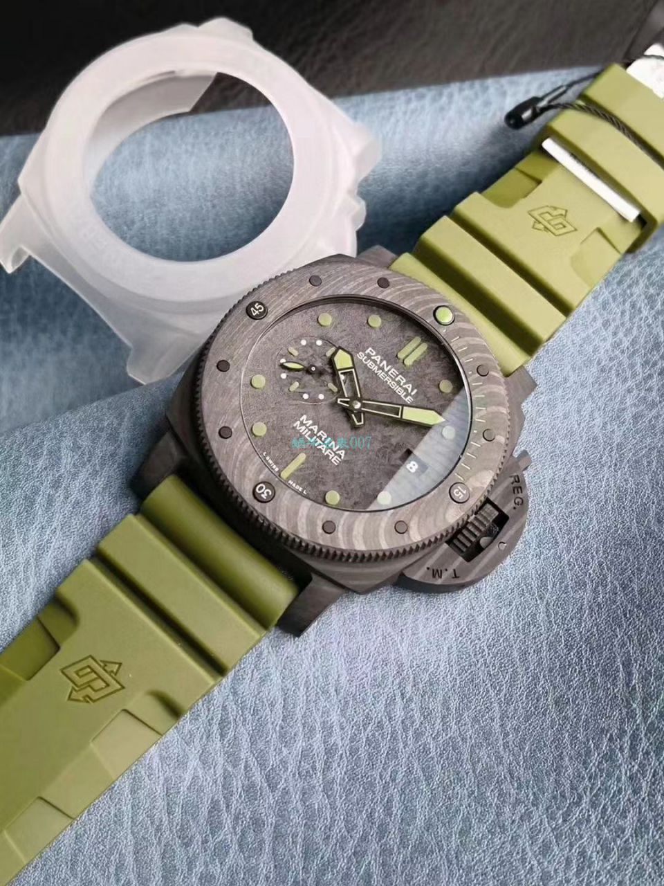 【VS厂新品军绿面英雄情结复刻手表】沛纳海高仿SUBMERSIBLE 潜行系列PAM00961腕表 / VSPAM961