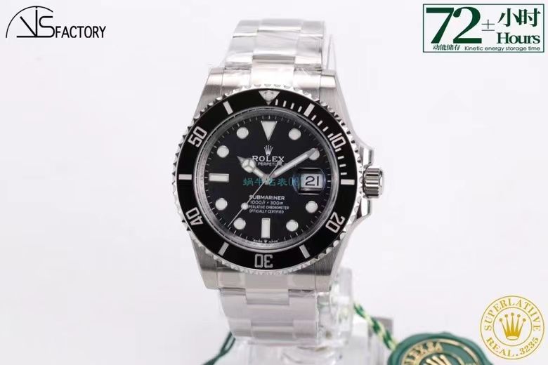 VS厂劳力士m126610lv-0002高仿复刻专柜新款绿水鬼手表m126610ln-0001黑水鬼 / R692