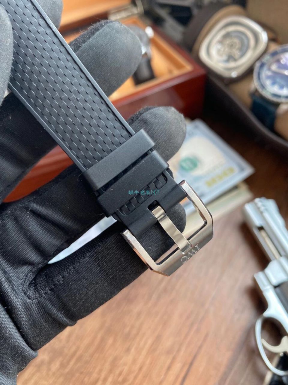 【视频评测V6厂蓝面字面完美升级】万国海洋时计1比1顶级复刻高仿手表IW329005腕表 / WG606