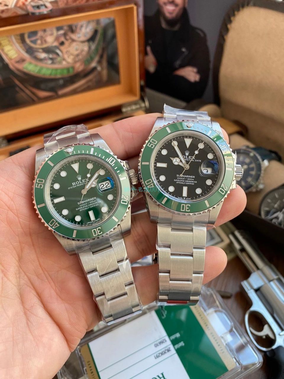 VS厂劳力士m126610lv-0002高仿复刻专柜新款绿水鬼手表m126610ln-0001黑水鬼 / R692