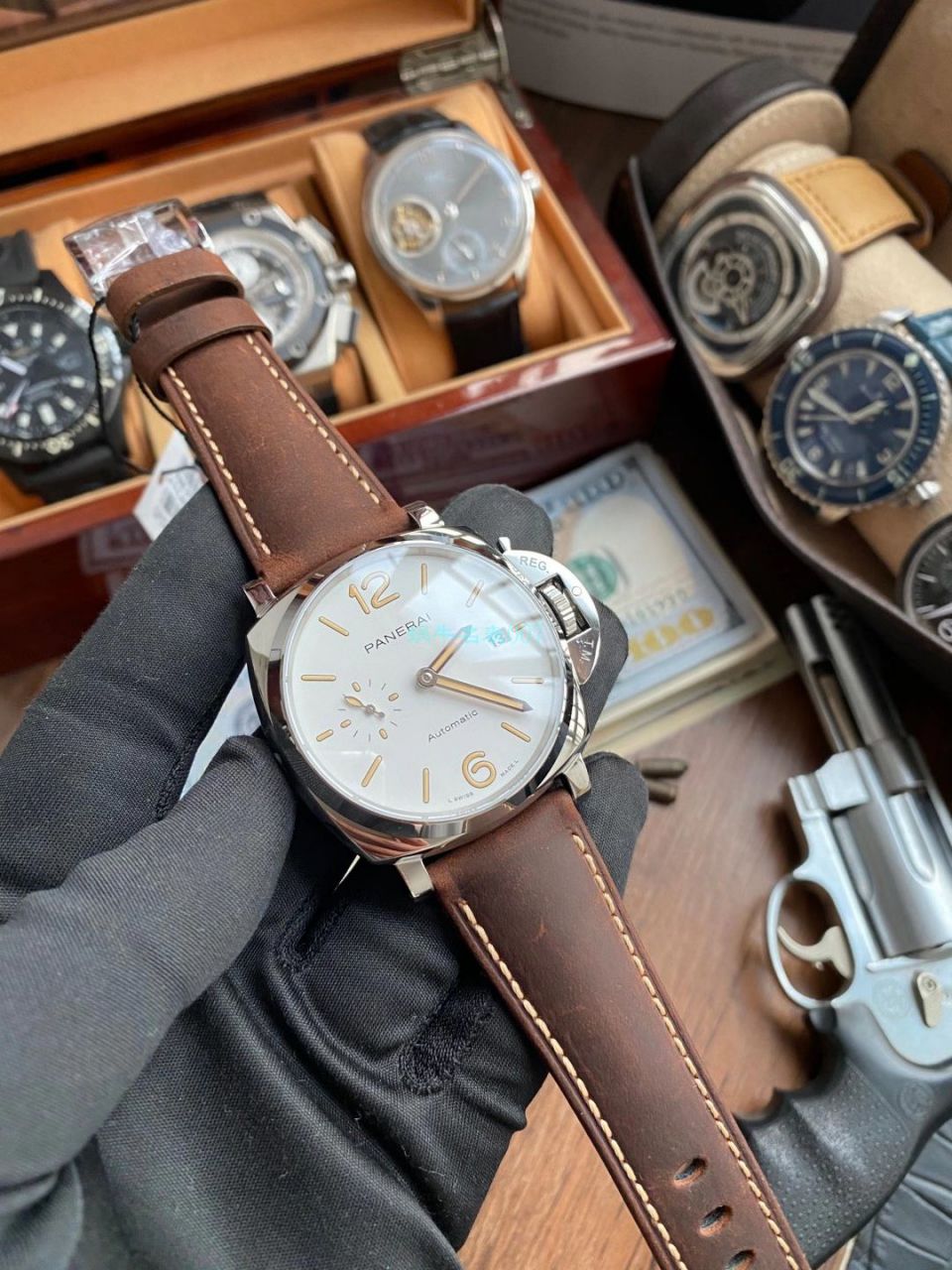 VS厂PAM1046沛纳海一比一高精仿手表庐米诺杜尔PAM01046腕表 / VSPAM1046VS