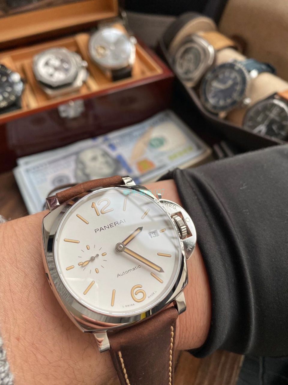 VS厂PAM1046沛纳海一比一高精仿手表庐米诺杜尔PAM01046腕表 / VSPAM1046VS