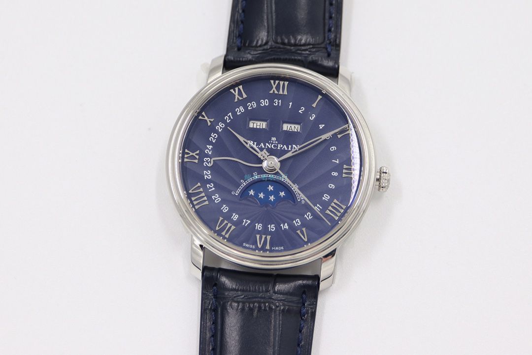 【视频评测】OM厂宝珀6654超A高仿手表6654-3640-55最新V3升级版腕表 / BP075