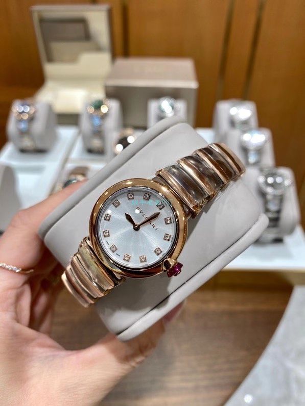 BV厂宝格丽一比一复刻高仿女士手表LVCEA系列102194 LU28WSPGSPG/12腕表 / BG066