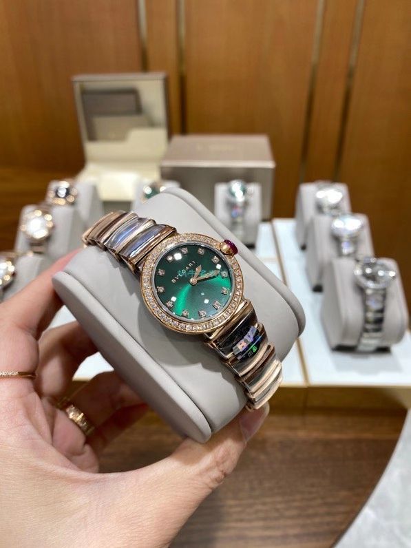 BV厂宝格丽一比一复刻高仿女士手表LVCEA系列102194 LU28WSPGSPG/12腕表 / BG066