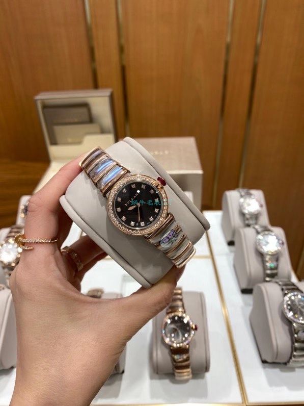 BV厂宝格丽一比一复刻高仿女士手表LVCEA系列102194 LU28WSPGSPG/12腕表 / BG066