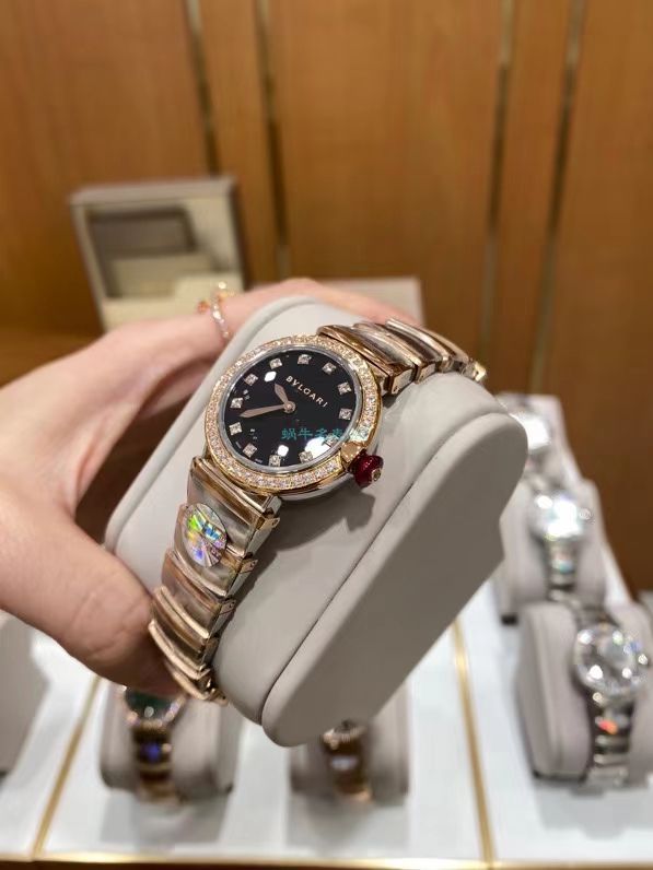 BV厂宝格丽一比一复刻高仿女士手表LVCEA系列102194 LU28WSPGSPG/12腕表 / BG066