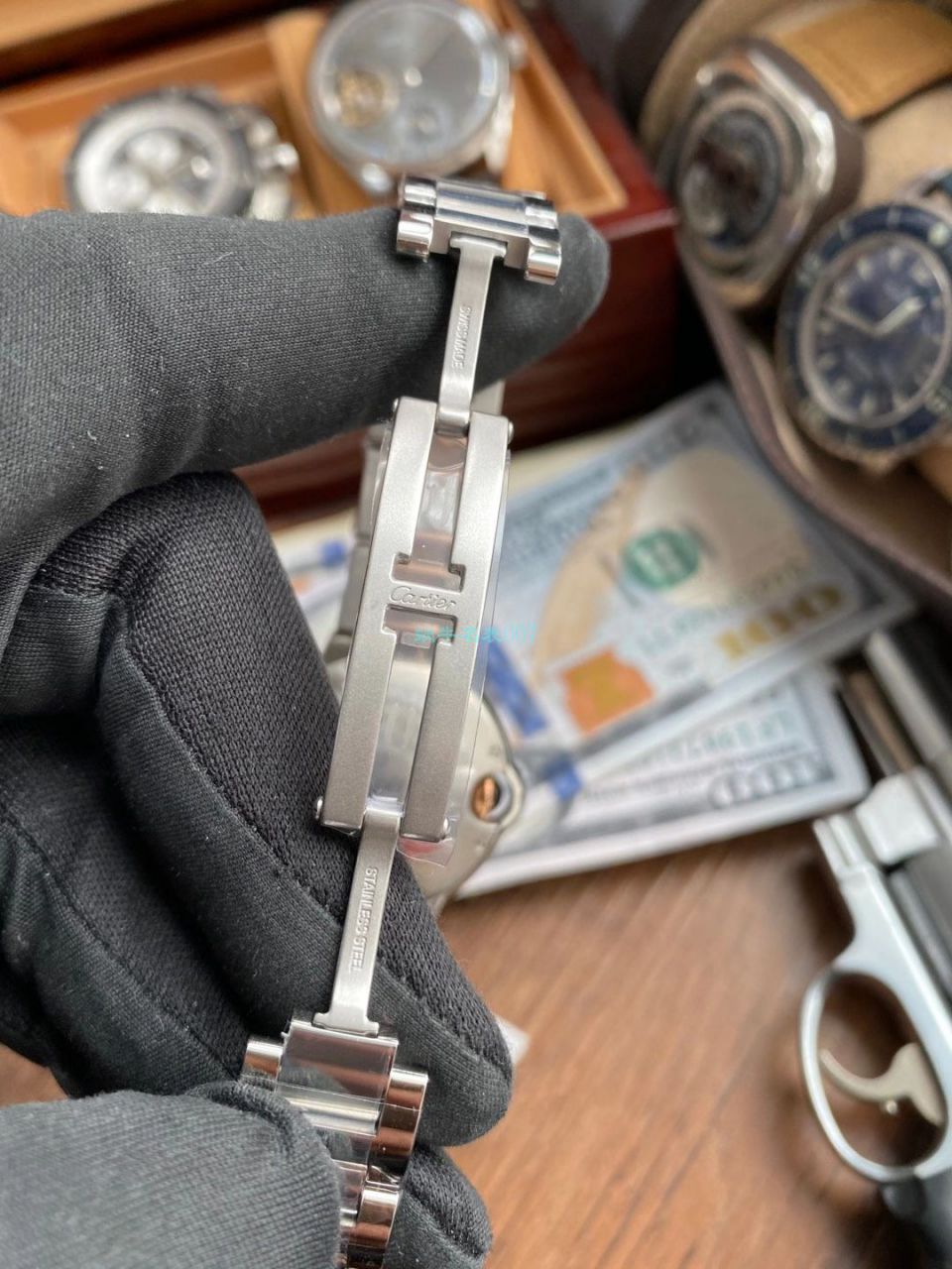 【视频评测】V6厂卡地亚蓝气球女装33毫米复刻高仿W3BB0006腕表 / K322