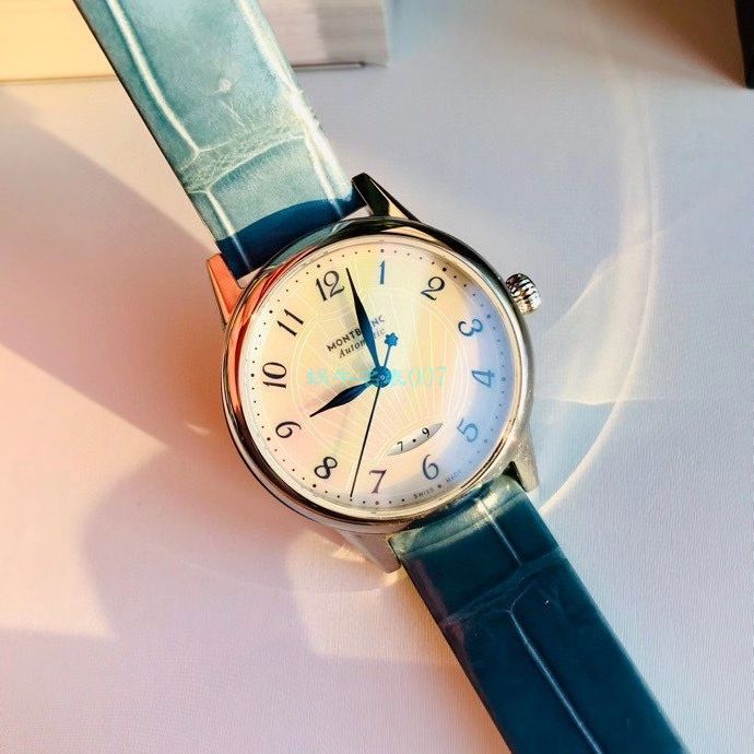 全网独家渠道原单好货万宝龙宝曦30毫米女装真钻U0118773腕表 / M028