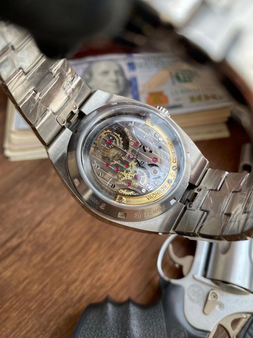 EUR厂江诗丹顿纵横四海陀飞轮高仿手表6000V/110A-B544腕表 / JS236