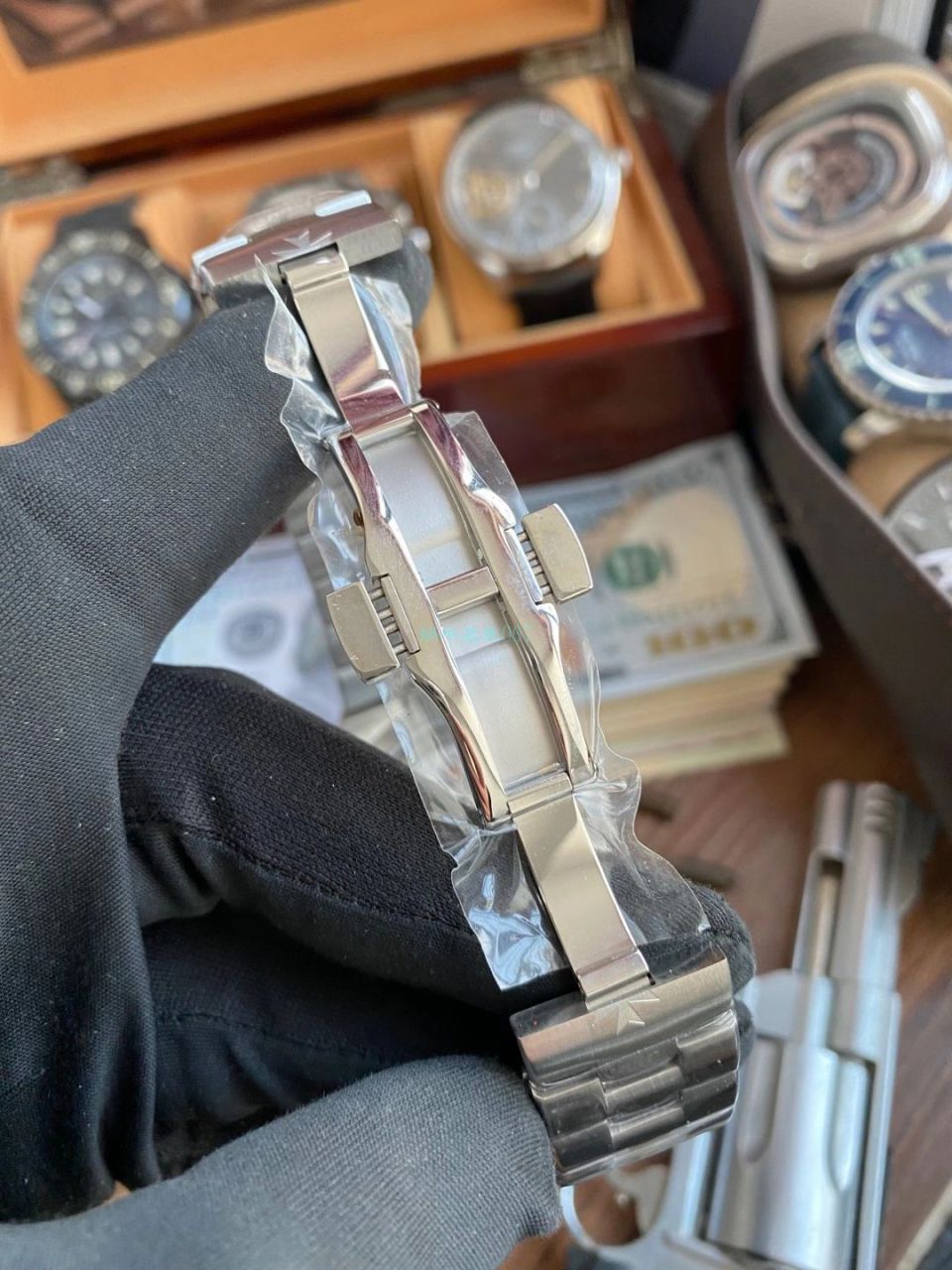 EUR厂江诗丹顿纵横四海陀飞轮高仿手表6000V/110A-B544腕表 / JS236