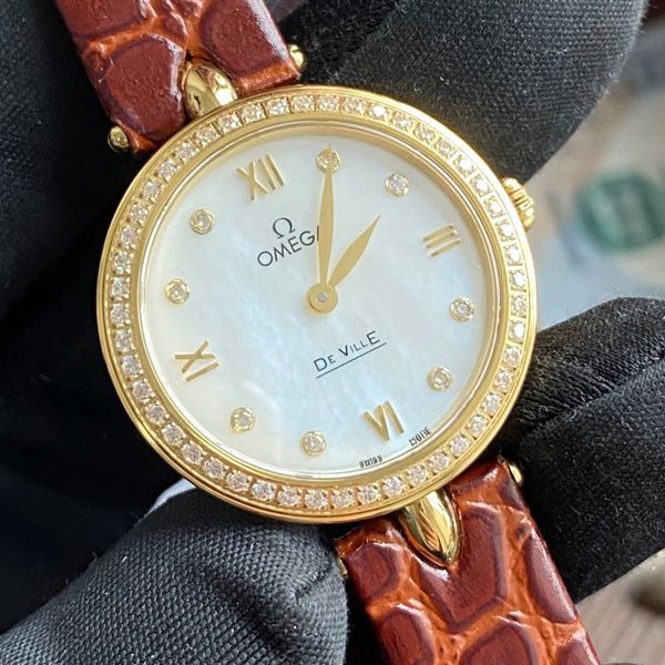 3S厂欧米茄碟飞一比一高仿女表424.58.27.60.55.001腕表(Dewdrop)