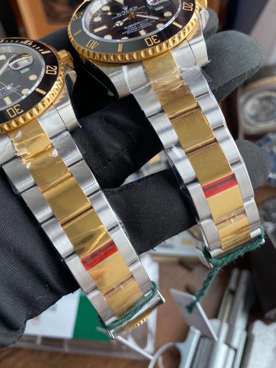 VS厂劳力士复刻高仿间金黑水鬼116613-LN-97203腕表（可选包金或者镀金） / R701