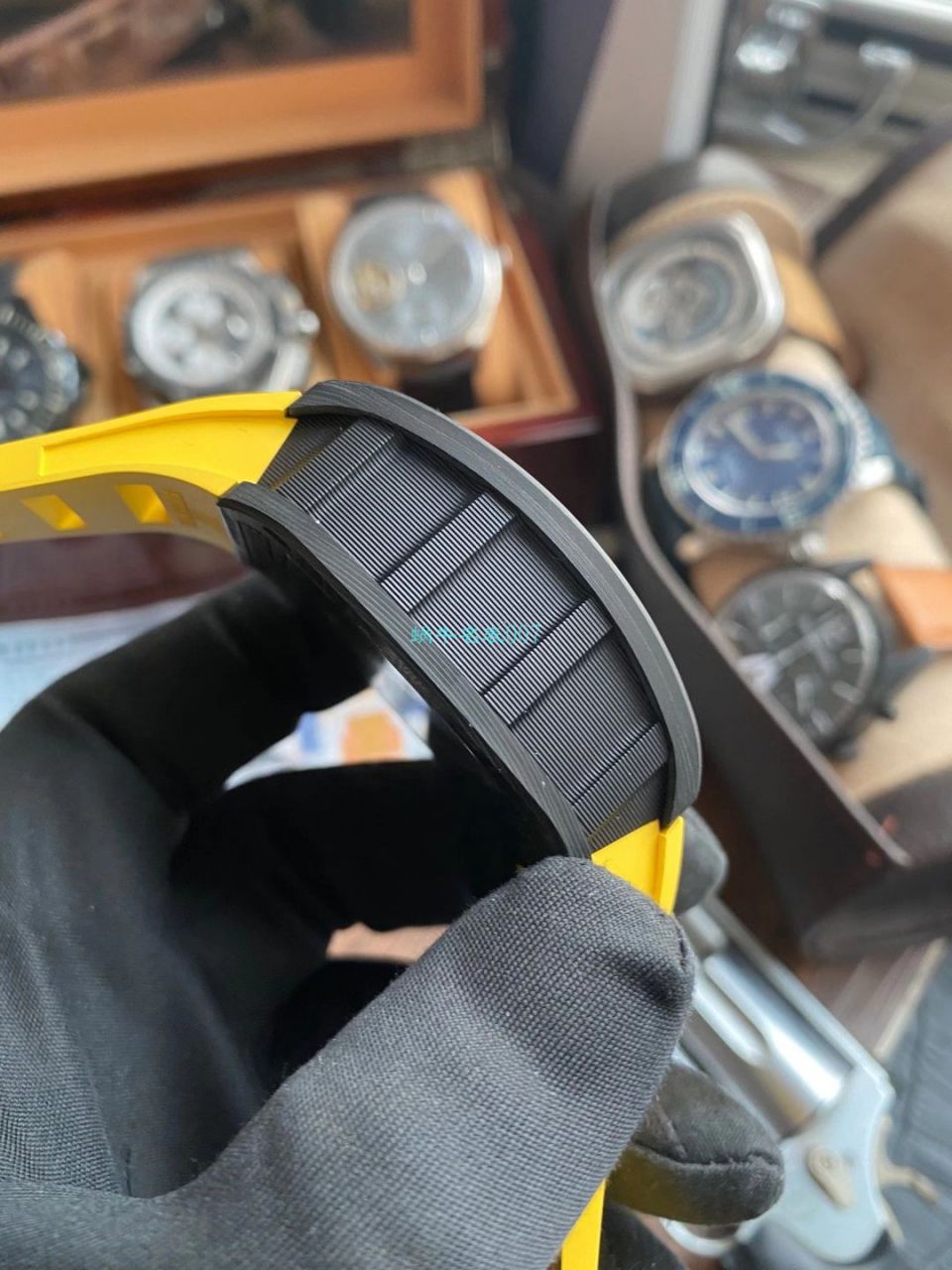 KV厂理查德米勒RM011 Yellow Storm黄面风暴一比一顶级精仿手表 / KVRM011YellowStormB