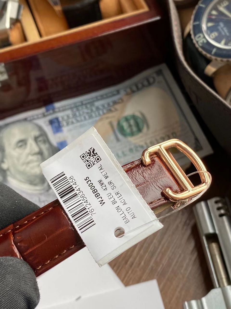 V6厂卡地亚蓝气球男装42毫米WJBB0035超A高仿手表 / K327