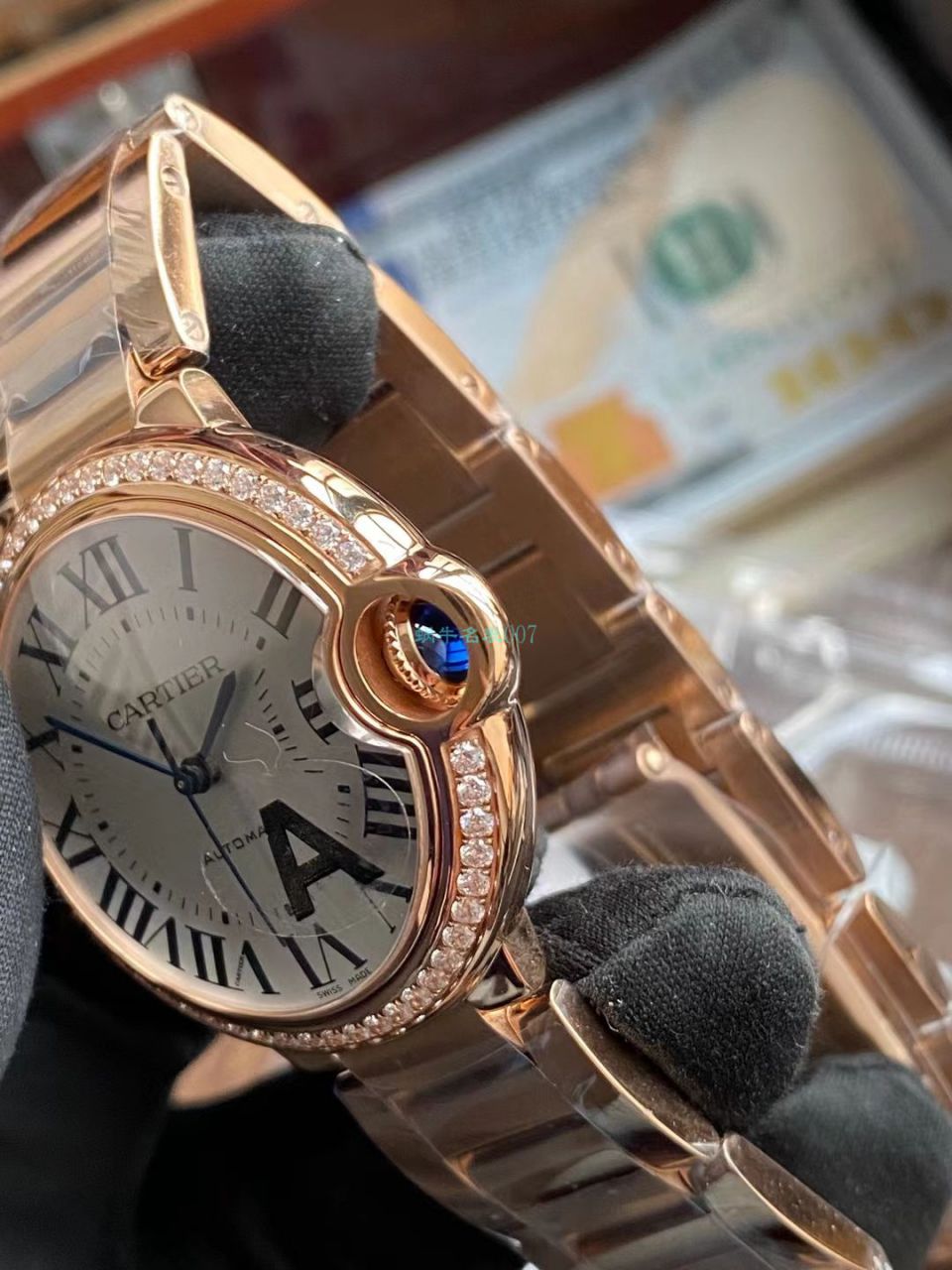 V6厂卡地亚蓝气球36毫米女装一比一顶级高精仿WJBB0037腕表 / K328