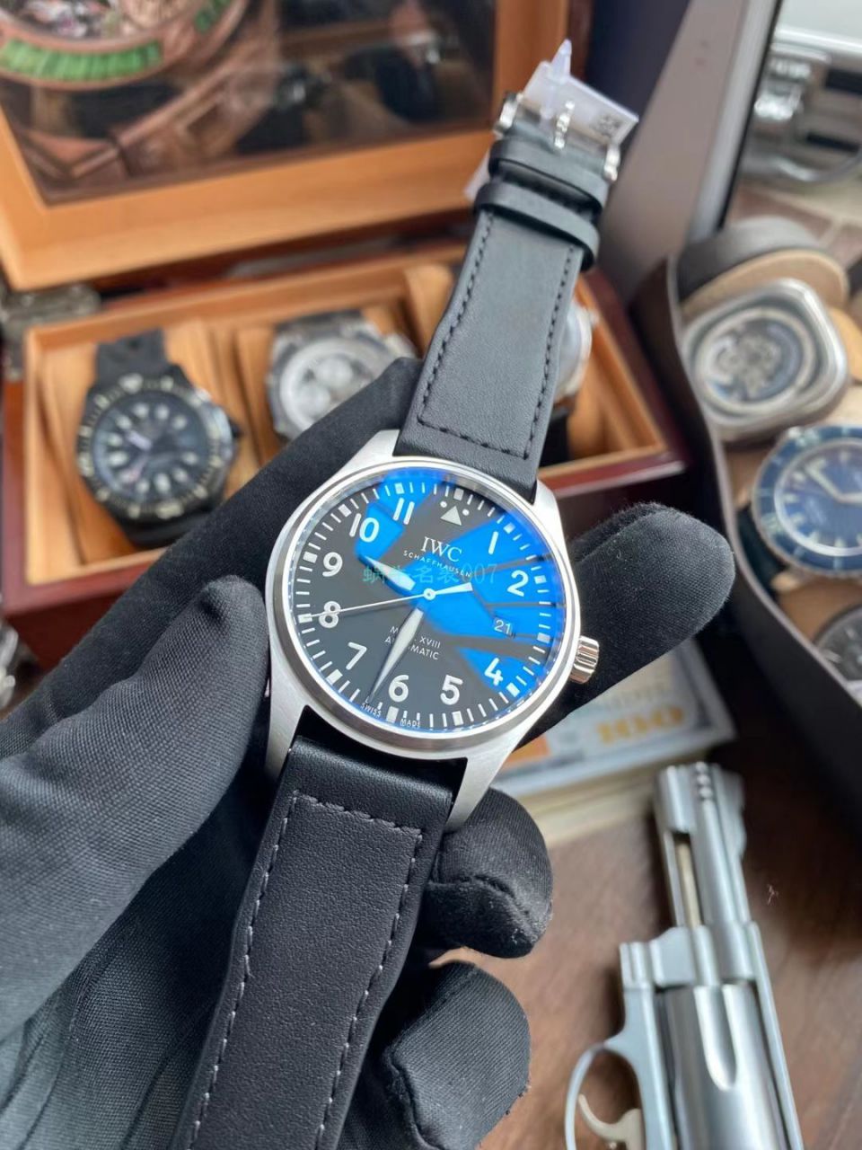 V7厂万国飞行员超级顶级复刻高仿马克十八V3版本IW327001腕表 / WG610